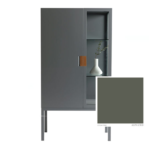 Frame Semi Cabinet Green Khaki