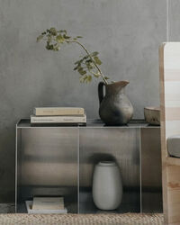 Rivet Sidebord Aluminium