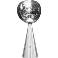 Melt Transportabel Lampe Sølv