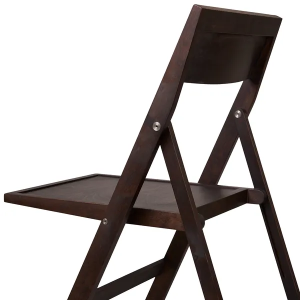 Folding Flat Stol Mørkebrun