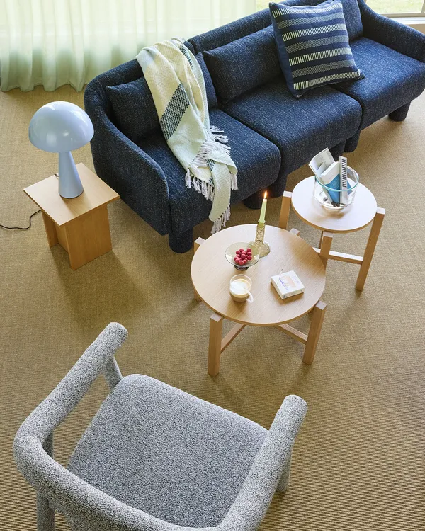 Ouli Armchair Grey Melange