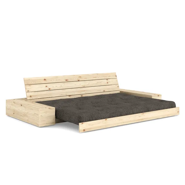 Base Bäddsoffa Med Förvaring Raw / Mellow Brown