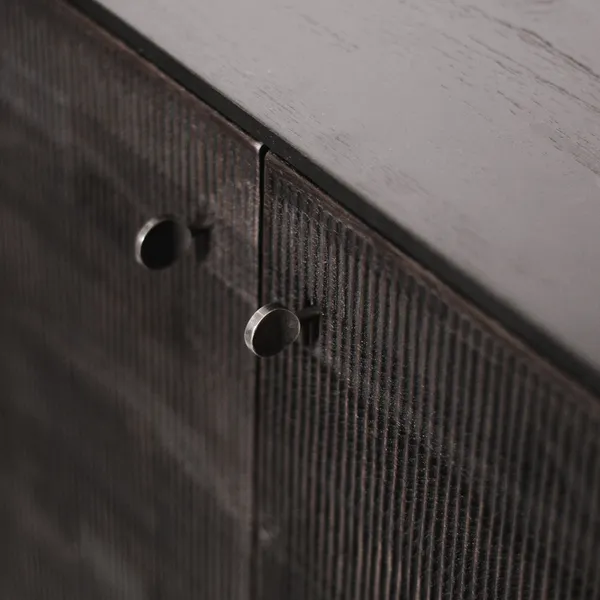 Grooves Säilytyskaappi Stained Teak