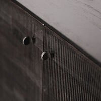 Grooves Säilytyskaappi Stained Teak