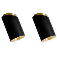 Tobo C85 Spotlight Diagonal 2-pak Sort