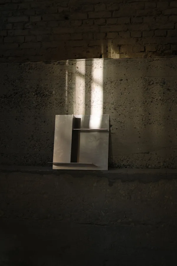 Rivet Hylde 45x45 cm Aluminium