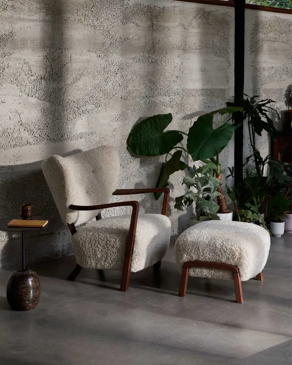 Wulff ATD3 Puff Valnøtt/Sheepskin Moonlight