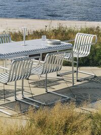 Palissade Cantilever Armchair Hot galvanised steel