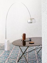 Arco Gulvlampe Marmor