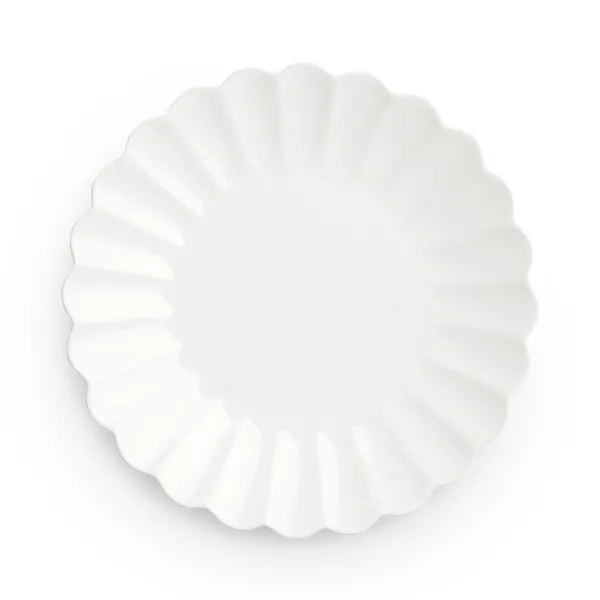 Oyster Tallrik Vit 20 cm