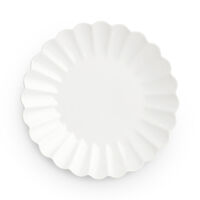 Oyster Tallrik Vit 20 cm
