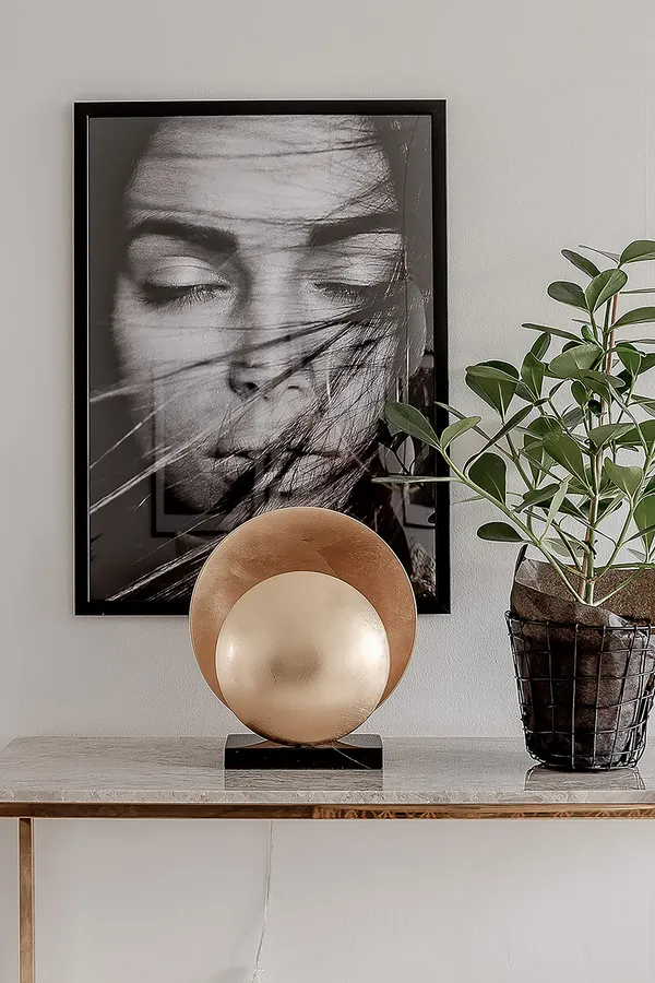 Orbit Bordlampe Messing