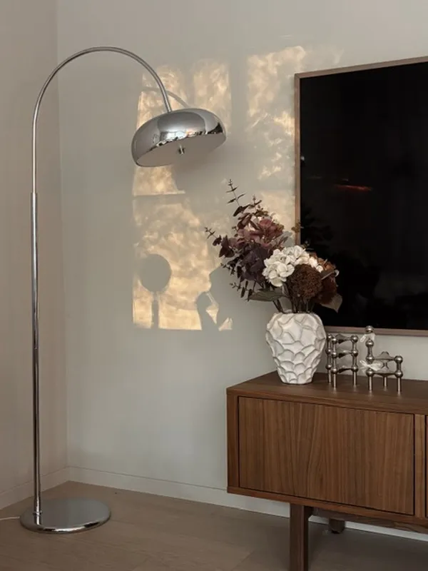 Deco Disco Gulvlampe Krom