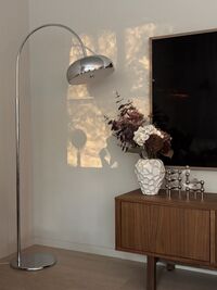 Deco Disco Gulvlampe Krom