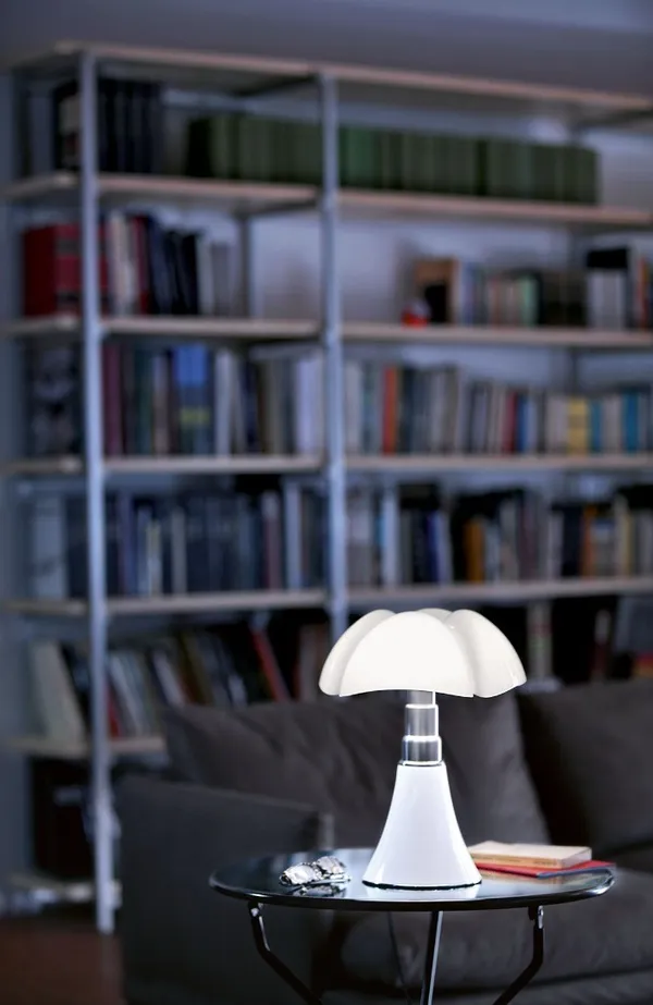 Pipistrello Mini Bordslampa LED Vit