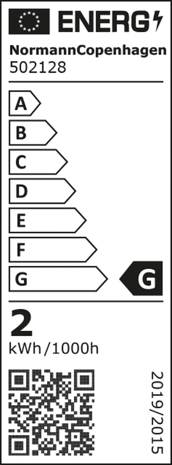 Amp Glödlampa 2W LED E14 Klar