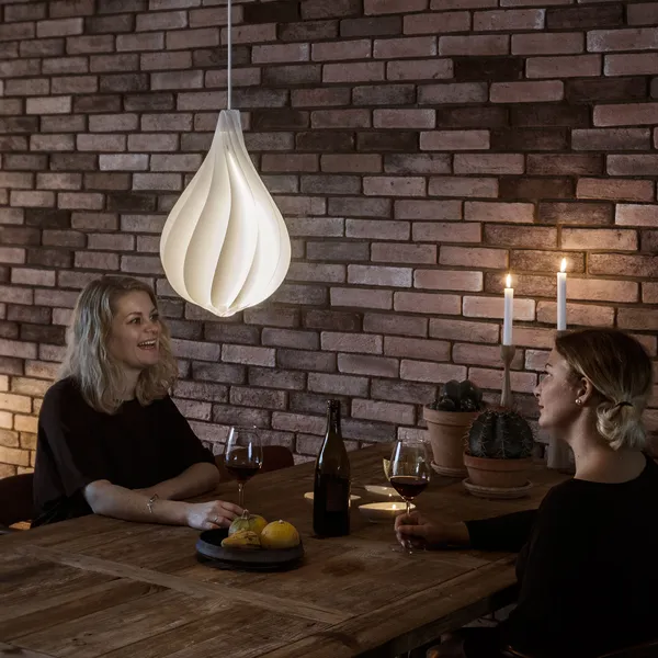 Alva Mini Loftslampe Hvid