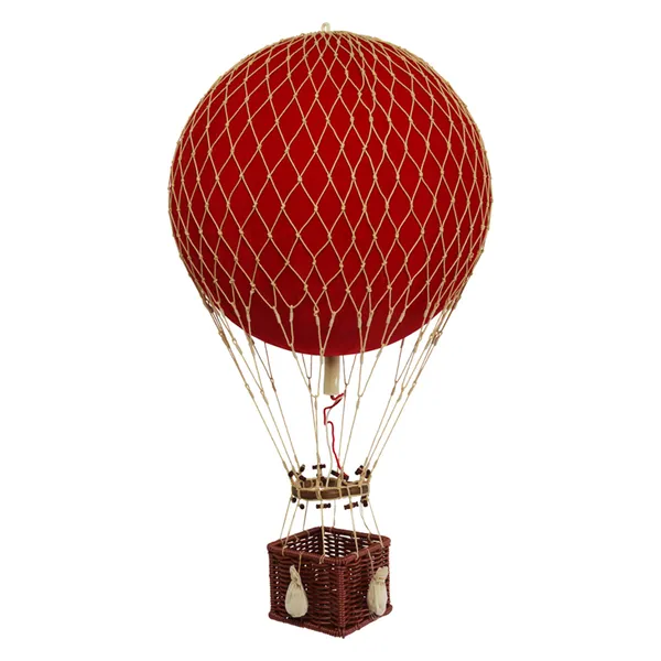 Royal Aero Luftballon Fløjl Ø32 cm Rød