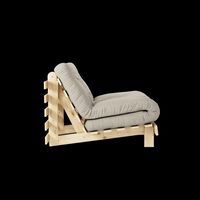Roots 90 Loungefåtölj Furu / Beige