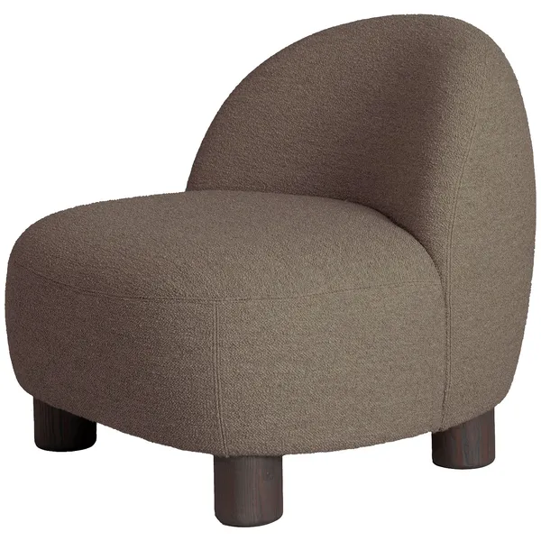 Karla Fåtölj Bouclé Taupe