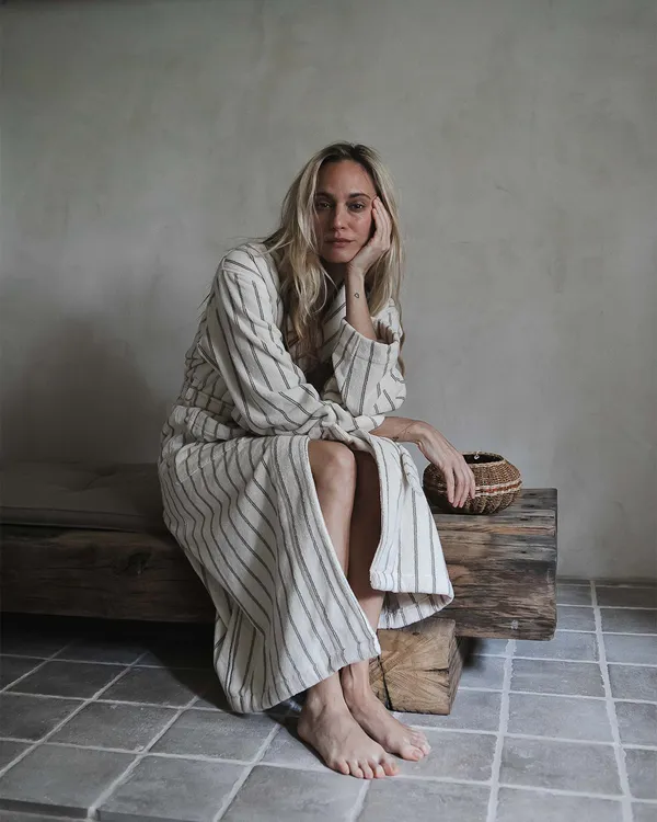 Mia Badekåpe S/M Pebble Rain