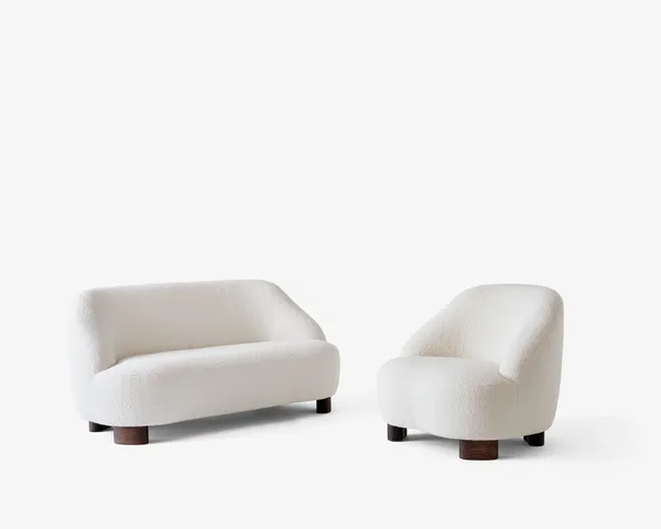 Margas LC1 Loungefåtölj Valnöt/Karakorum 001