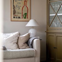 Iris 35 Bordlampe Hvid