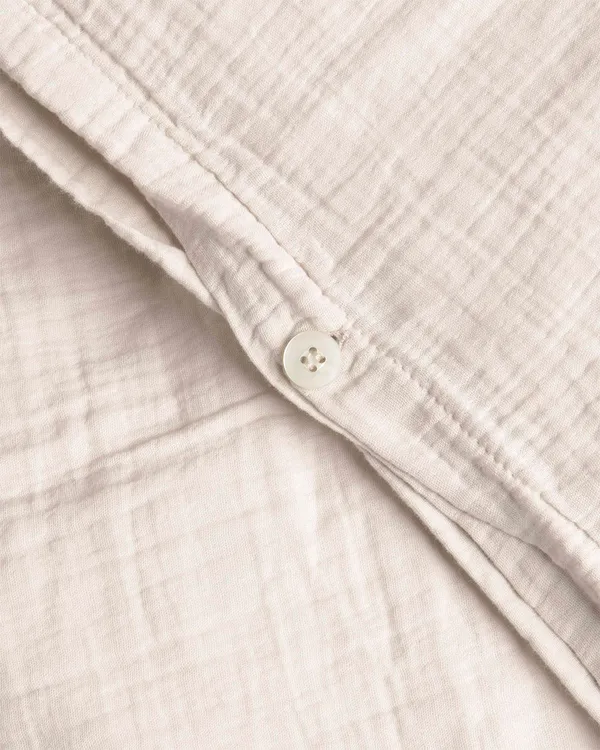 Eggshell Muslin Bed Set Baby 70x80 + 28x35 cm