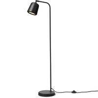 Material Gulvlampe Sort Marmor