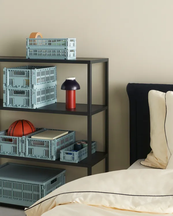 Colour Crate Large Oppbevaring Dusty Blue