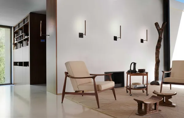 Ilo 187 Vegglampe Satin Bronze