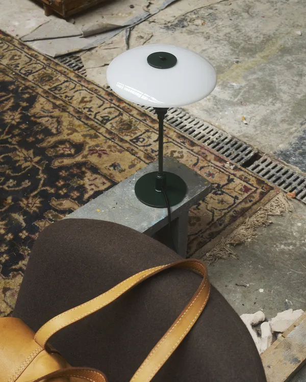 PH 2/1 Bordslampa Glossy Deep Green