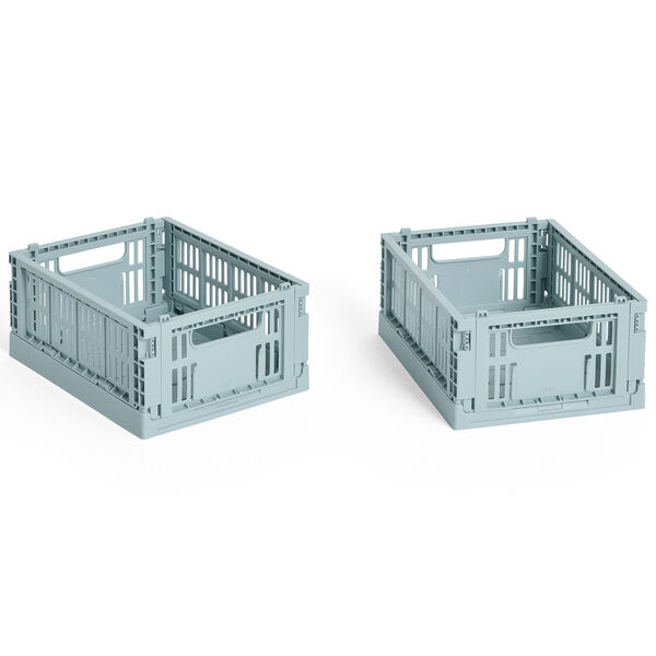 Colour Crate Mini Oppbevaring 2-pk Dusty Blue
