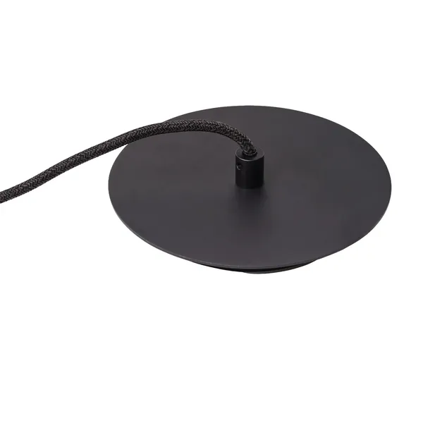 Loop Single Ceiling Lamp with Sphere IV Dark Grey