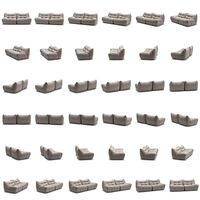 MONO 2-Personers Sofa Clay Beige