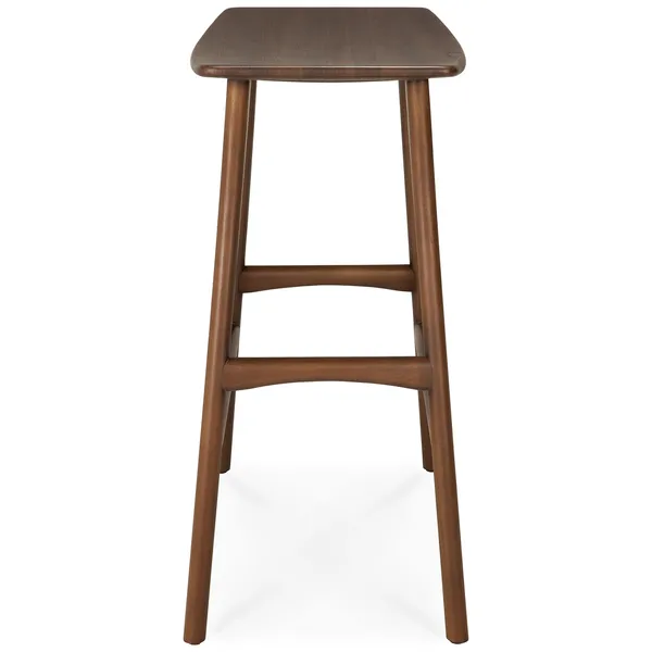 Osso Barstol 65 cm Sortbejdset Teak