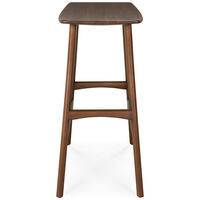 Osso Barstol 65 cm Sortbejdset Teak