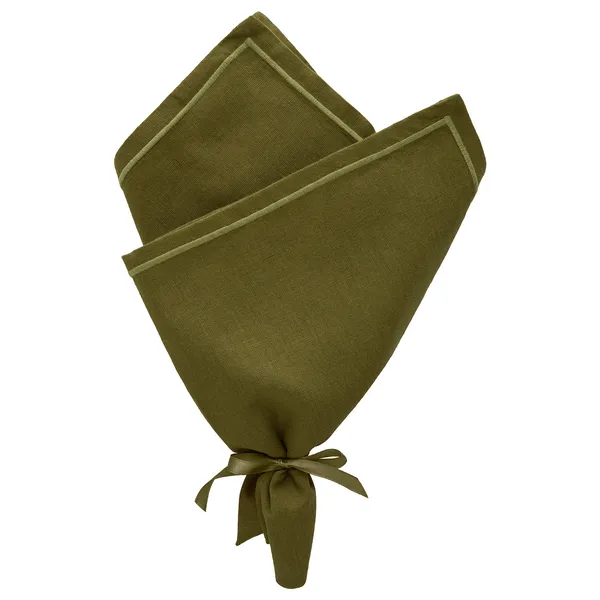 Sienna Servett 45x45 cm 2-pack Oliv