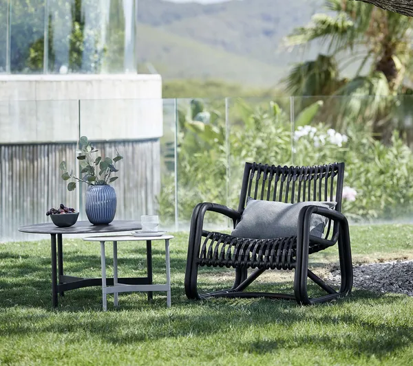 Curve Loungestol Lava Grey