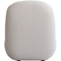 Toe Flat Lænestol Offwhite Bouclé
