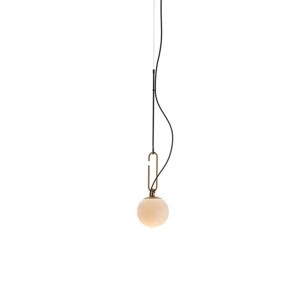 NH 14 Loftslampe Messing / Sort