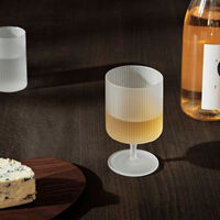 Ripple Vinglas 2-pak Frosted