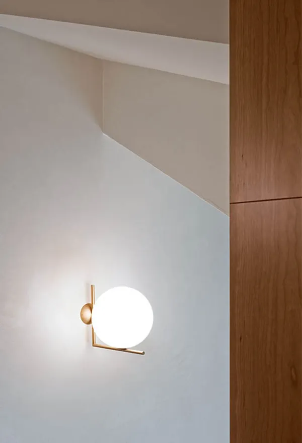 IC Lights C/W1 Loft/Væglampe Messing