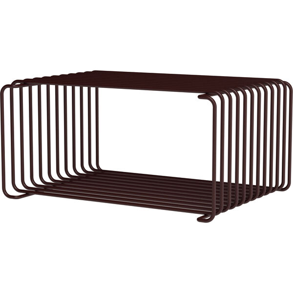 Panton Wire Half Height Hylly 257 cm Black Red