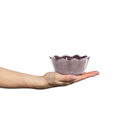 Oyster Skål 13 cm Plomme