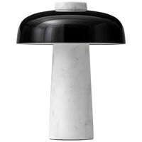 Reverse Bordlampe Carrara / Sort