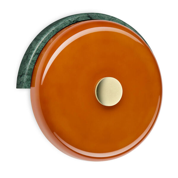 Trip Vegglampe Marmor Moss / Amber