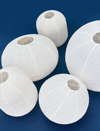 Paper Shade Ellipse Lampskärm Classic White
