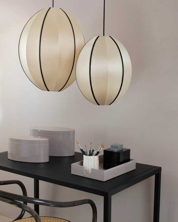 Indochina Lampskärm Oval Liten Classic