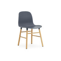 Form Stol Blå/Eik